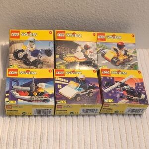 Lego Lot Of 6 Shell Promo Sets Nisb 1246 1247 1248 1249 1250 1251